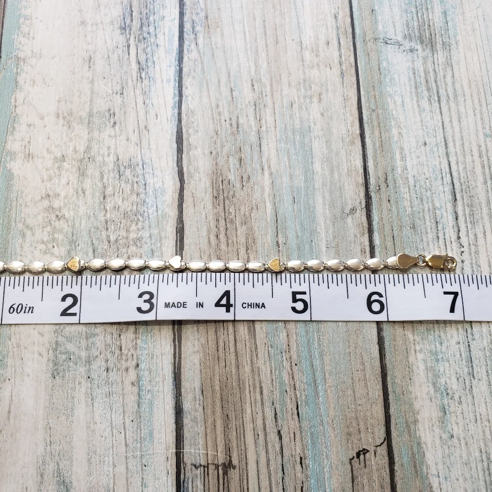 💕HP💕925 Italy Two Tones Bracelet! - Picture 7 of 10